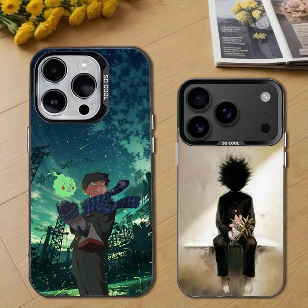 

Cool M-Mob Psycho 100 Phone Case For iPhone 17,16,15,14,13,12,11,Pro,Max,Plus,E,Air,Mini Black Tpu Cover
