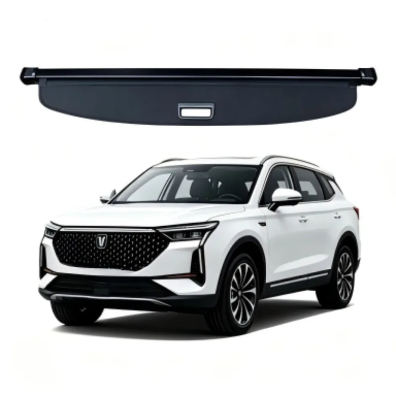 

Cargo Cover Trunk Privacy Shade Rear Security Partition Anti-Theft Shield Retractable Organizer for Bestune T55