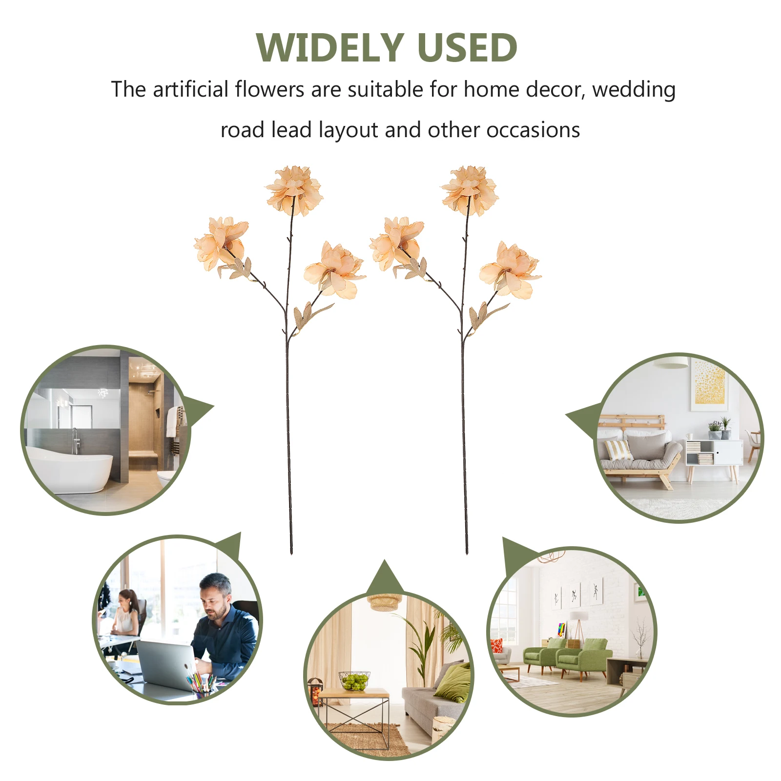 

Fake Flowers Wedding Decoration Decorations Artificial Bridal Shower Bridesmaid Floral