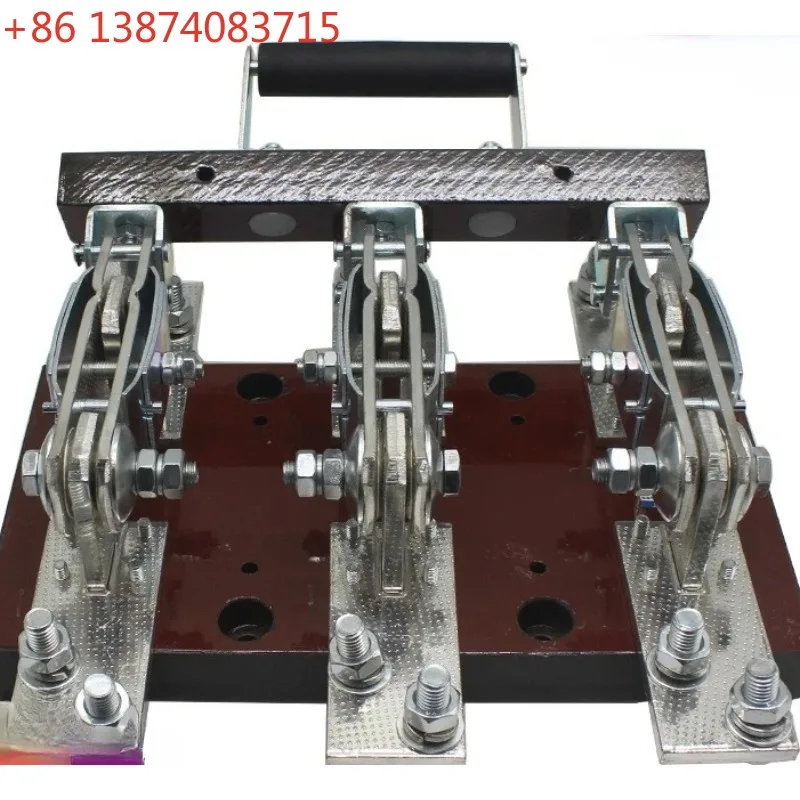 HD11-1000/38 single throw open type 1000A knife switch isolation switch HD11B three pole purple copper