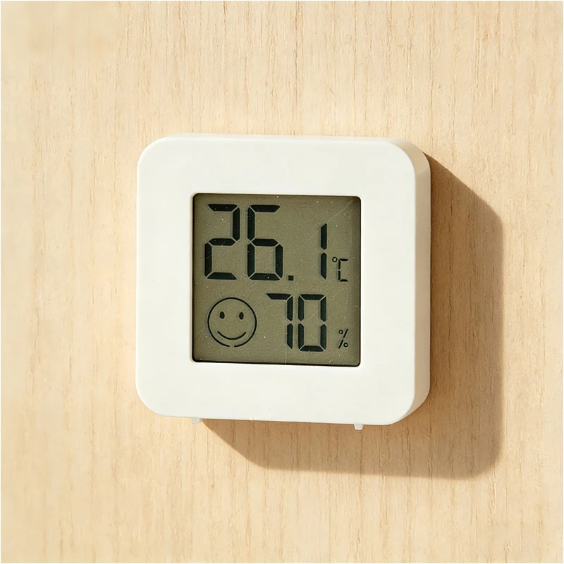 1/3pcsMini LCD Digital Thermometer Hygrometer Indoor Room Temperature Humidity Meter Sensor Gauge Weather Station Set
