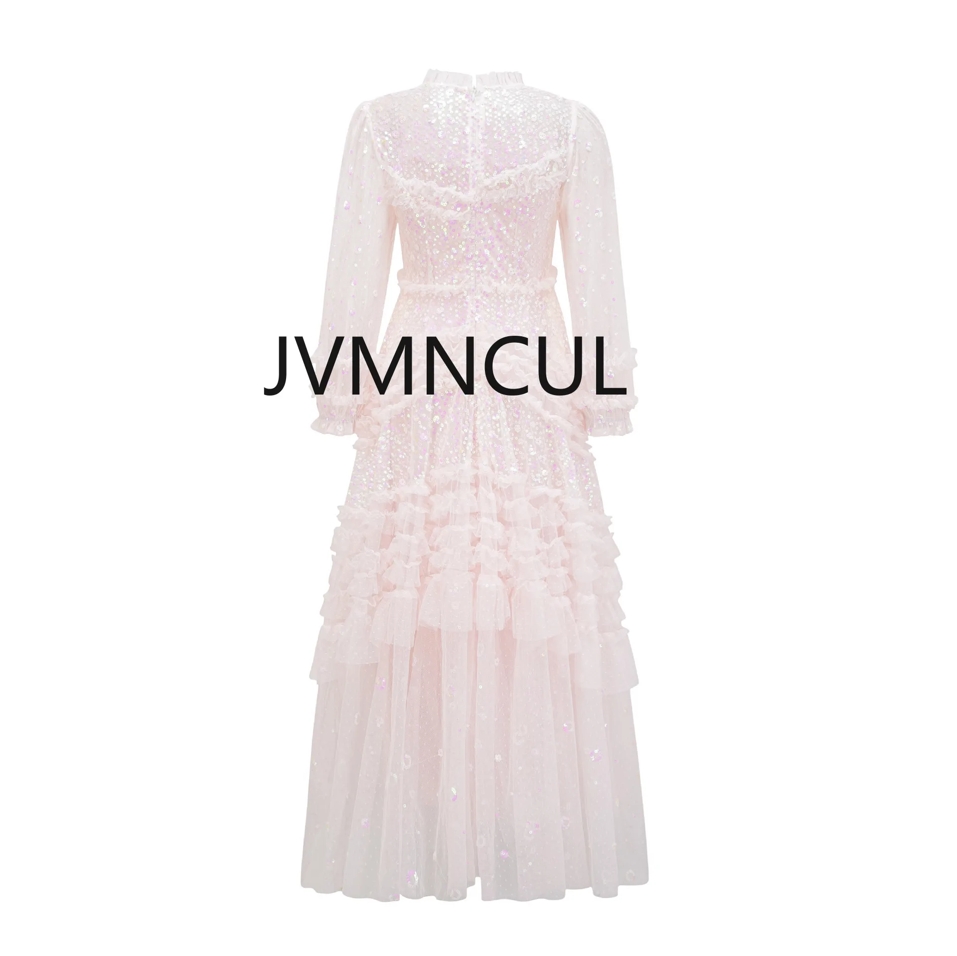 Szykowna i stylowa sukienka na imprezę na letnią galę na Bliskim Wschodzie 2025, wyrafinowana damska sukienka maxi z błyszczącymi detalami