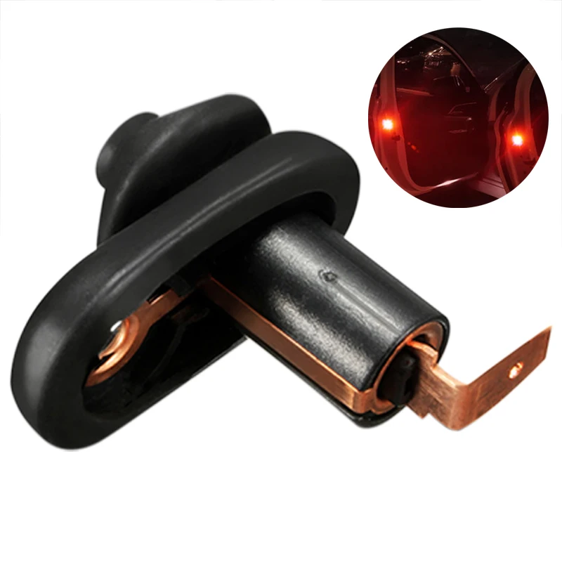 

1/4PCS Door Light Switch 2015 Universal Car Vehicle Interior Light Lamp Black Durable Car Control Switch Button Parts