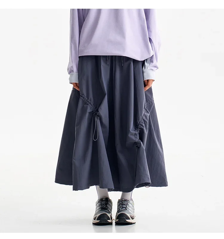Multifunktionale Tech-Hose für Damen mit wandelbarem Saum, Tragegriff hinten, leicht, wasserabweisend, für Stadt und Outdoor, elastischer Bund. – Detail 16