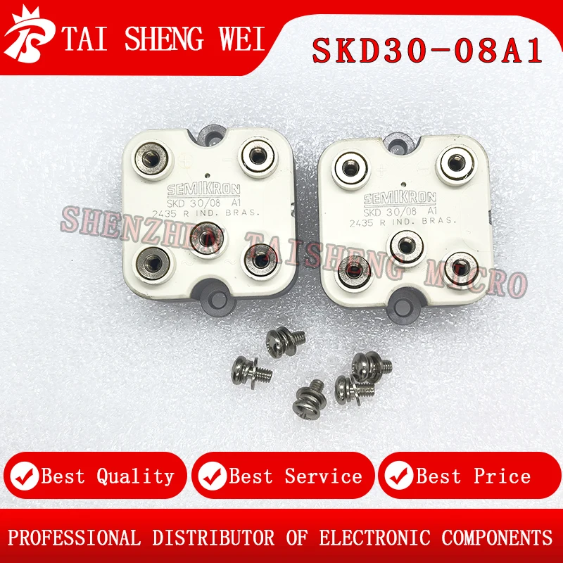 

1PCS New SKD30-08A1 SKD30 SKD 30/08 A1 Rectifier Bridge Module