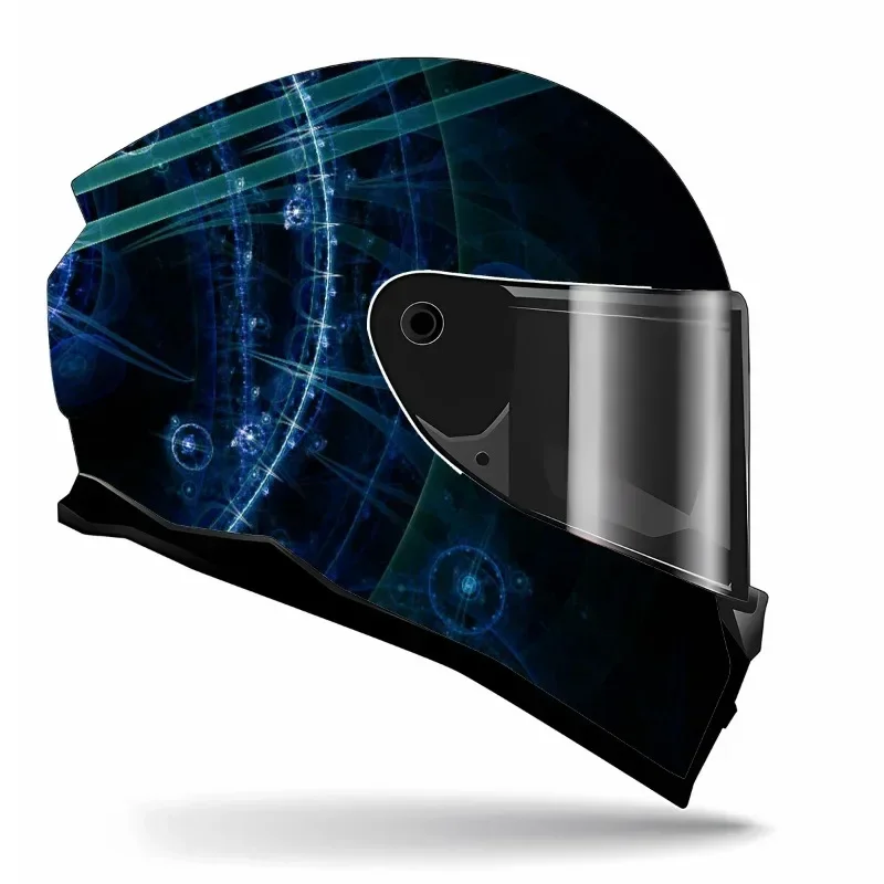 

Crash Clock Time Wallpaper Helmet Stickers Self Adhesive Racing Motorcycle Custom Helmet Wrap Decals and Vinyl Decal Stickers