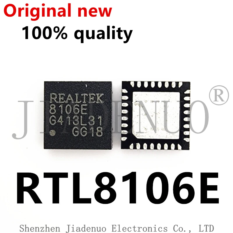 (1-2pcs)100% original New RTL8106E-CGT RTL8106E 8106E QFN Chipset