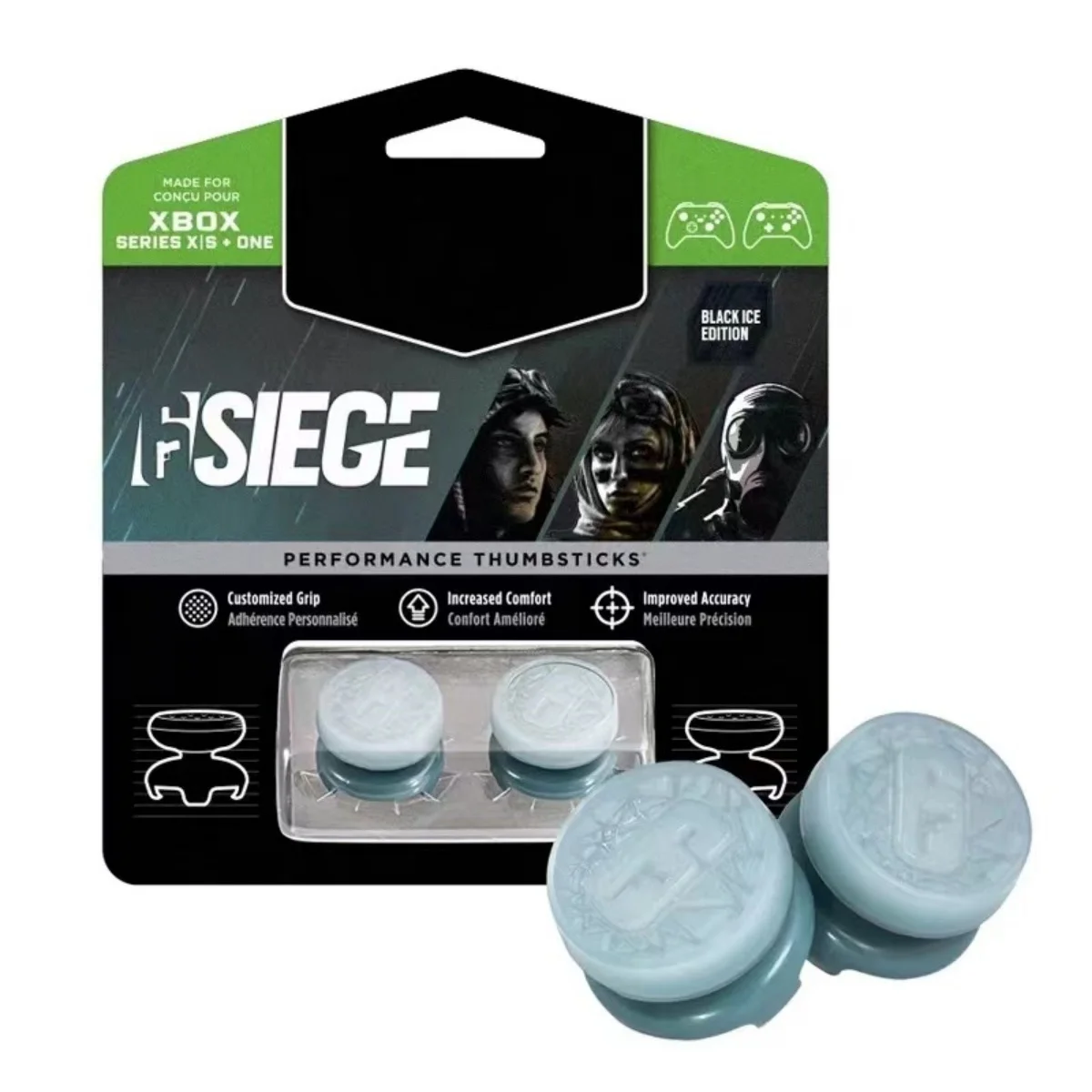1-10PCSFreek Galaxy para SwitchPRO palo analógico de tiro alto para Xbox One/X/S controlador rendimiento Command Stick juego tapa de silicona