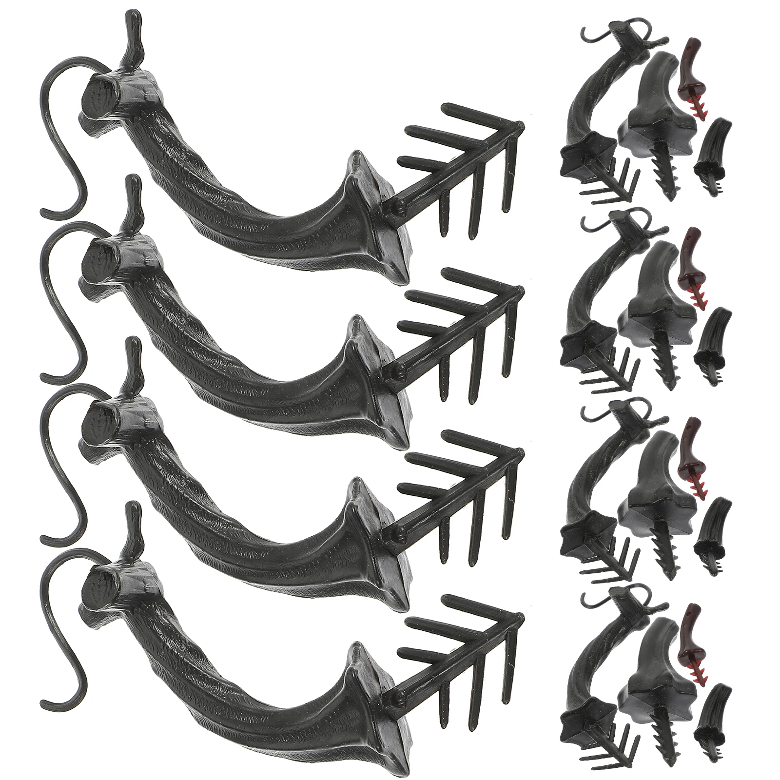 

48pcs Simulation Pumpkin Stems Artificial Handles 9 2cm 6 5cm 4cm 3 7cm Brown Craft Accessories DIY Foam Pumpkins Decor