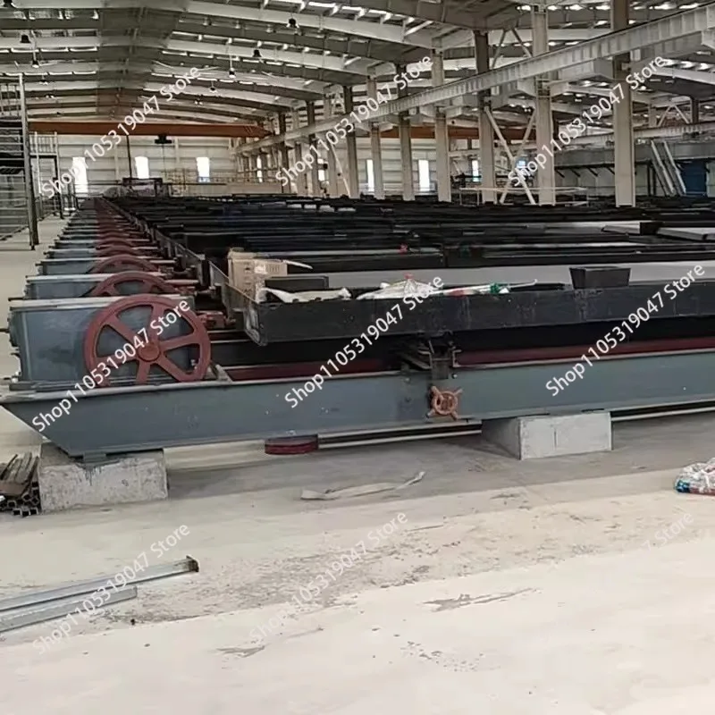 6S Shaker Beneficiation Equipment FRP Alluvial Gold Size Channel Steel Gold  Mineral Gold Rushing Equipment Metal Recovery
