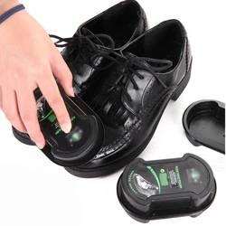 1 PC Double-Faced Quick Shine Shoes Brush Multifunctional Leather Polishing Colorless Liquid Wax Sponge Polisher Shoe