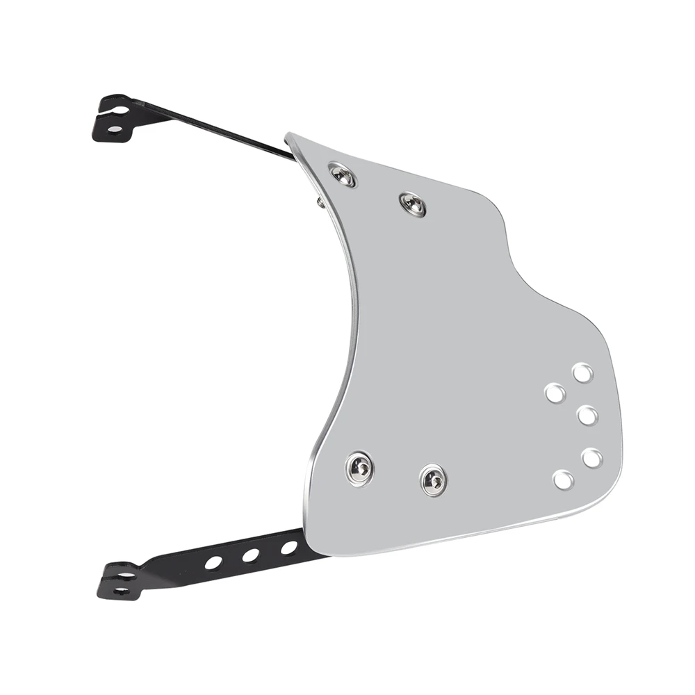 Universal Motorcycle Windshield Windscreen Wind Deflector Round Headlight For Husqvarna For Yamaha XSR For Royal Enfield Triumph
