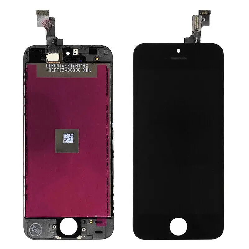 for Apple iPhone 5 5SE 5C Screen Glass LCD Display Touch Digitizer Assembly with Frame and Tools A1453 A1457 A1518 A1528 A1530