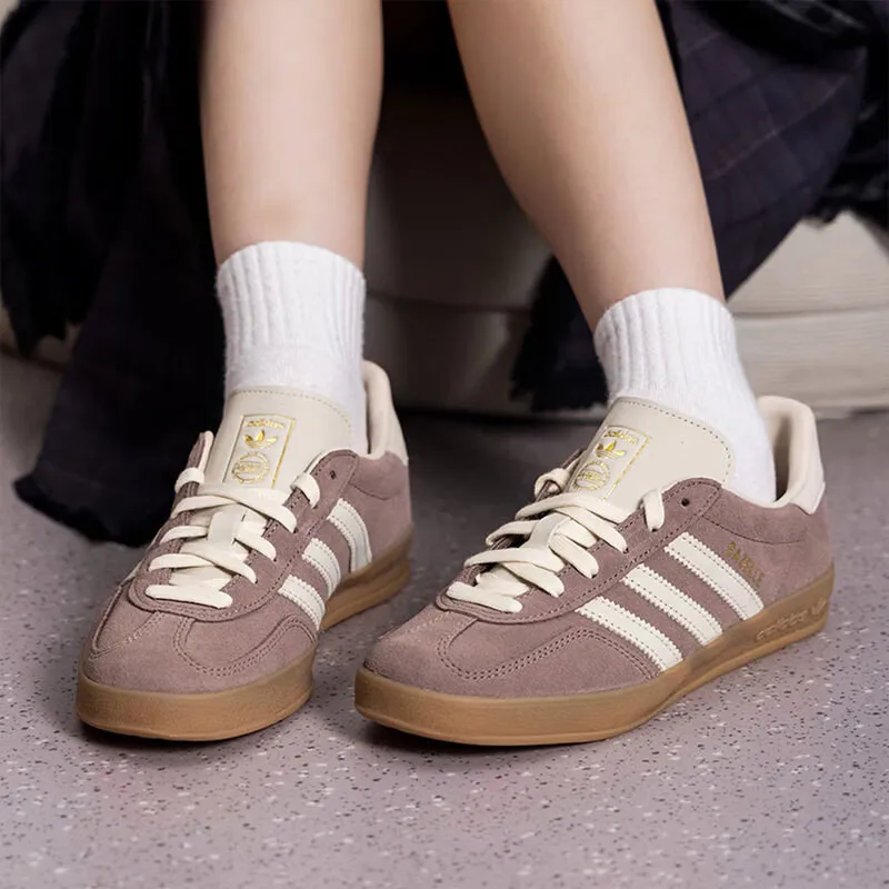 Adidas Originals Gazelle KI2252 Low Top Leather Casual Sneakers Classic Retro Style
