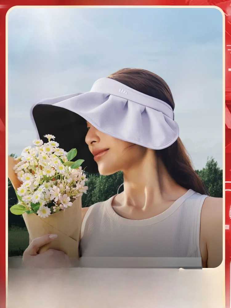 banana-hat-women's-outdoor-sun-protection-cap-large-brim-hat-foldable-spring-summer-autumn-travel-simple-style-nylon