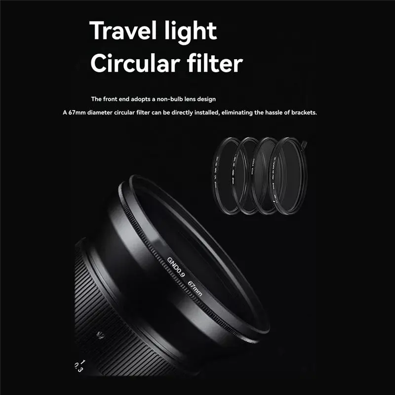 【Shop Now】Ultra Wide Angle Prime 100° 12Mm F2.8 Mark II MF APS-C Camera Lens Frame 67Mm Filter