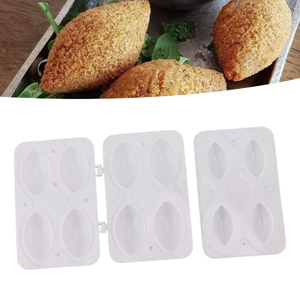 ABS Meatball Making Mold Manual Operation Convenient Meatloaf Maker Press Tool Easy to Use Easy Clean Kibbeh Rolls Maker Mold