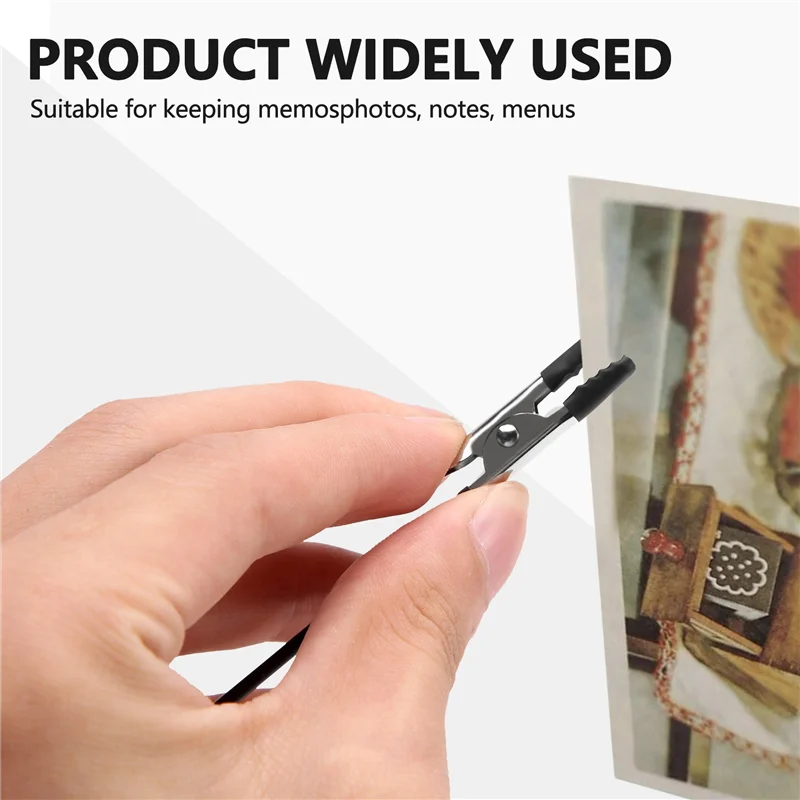 AB46-40PCS Alligator Clip Sticks For Gundam Model Painting For Airbrush Spraying Hobby Modeling Parts For DIY Card Photo Memo