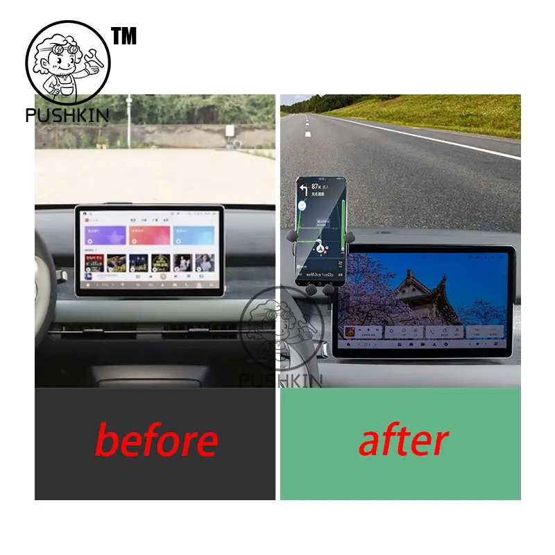 For DONGFENG VIGO Nammi 06 2025 Car Styling Mobile Phone Holder Screen Mount Gravity Bracket Stand Auto Modified Accessories