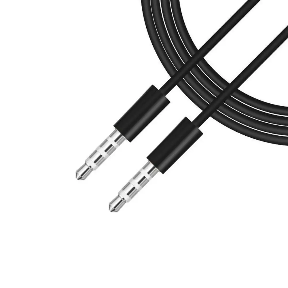 

Adapter Male To Male Gold-plated Plug Car Aux Cord Connected Cord Audio Wire Speaker Auxiliary Cable Aux Cable Audio Cable