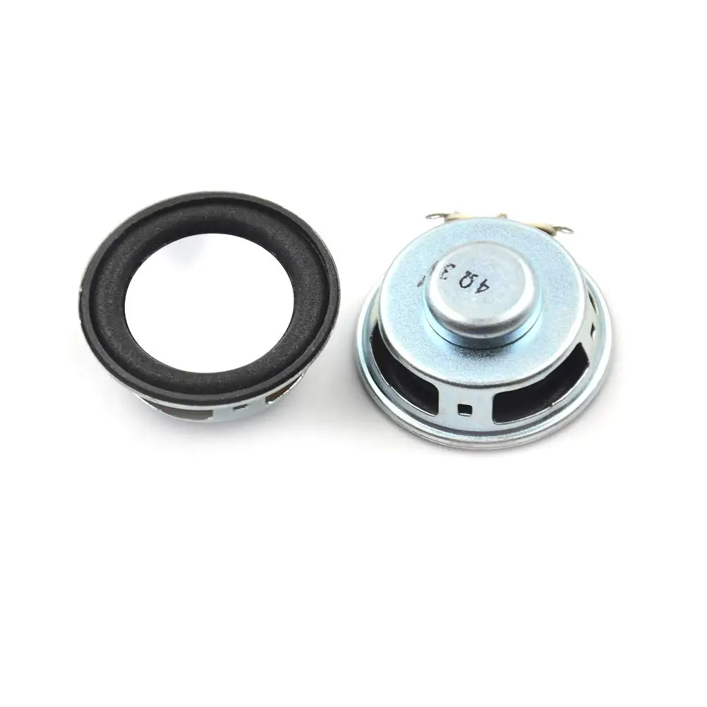 2pcs Mini Speaker 3W 4R Diameter 5CM Mini Amplifier Rubber Gasket Loudspeaker Trumpet 3 Watt 4 ohm 50mm Speakers For Arduino Kit