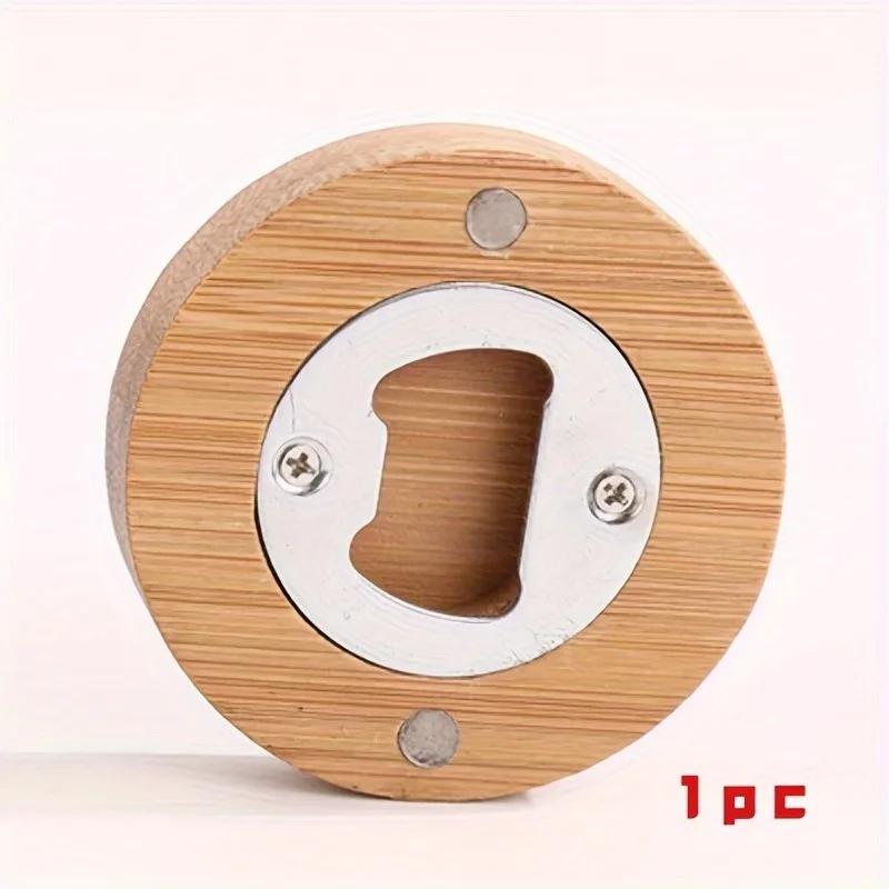 1/10/25/40pcs Bamboo Blank DIY Bottle Opener Suitable For Bar Or Household Barware Tool Wedding Favors Bottle Opener for Guests