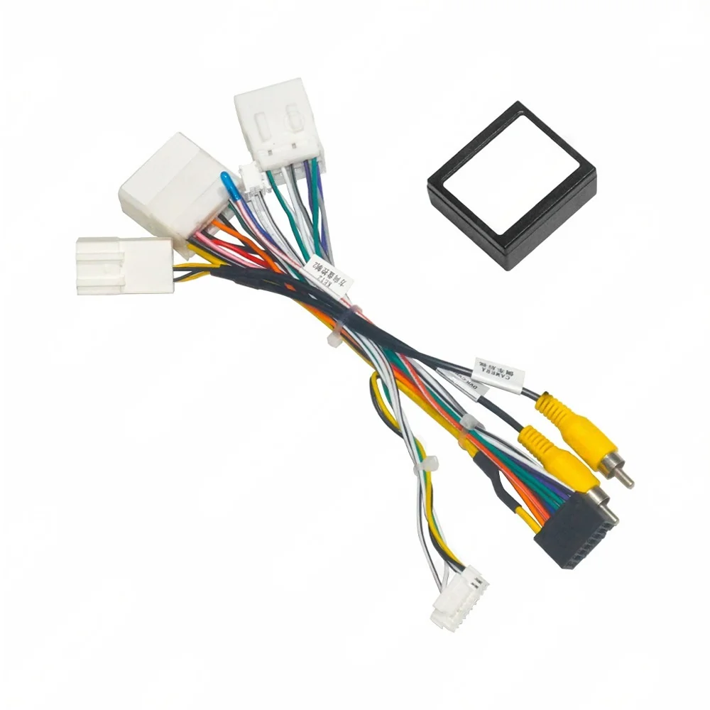 

Монтажные комплекты рамки мультимедийной приборной панели Android 2 DIN 9 дюймов, адаптер жгута проводов, декодер шины CAN для Geely Emgrand EC7