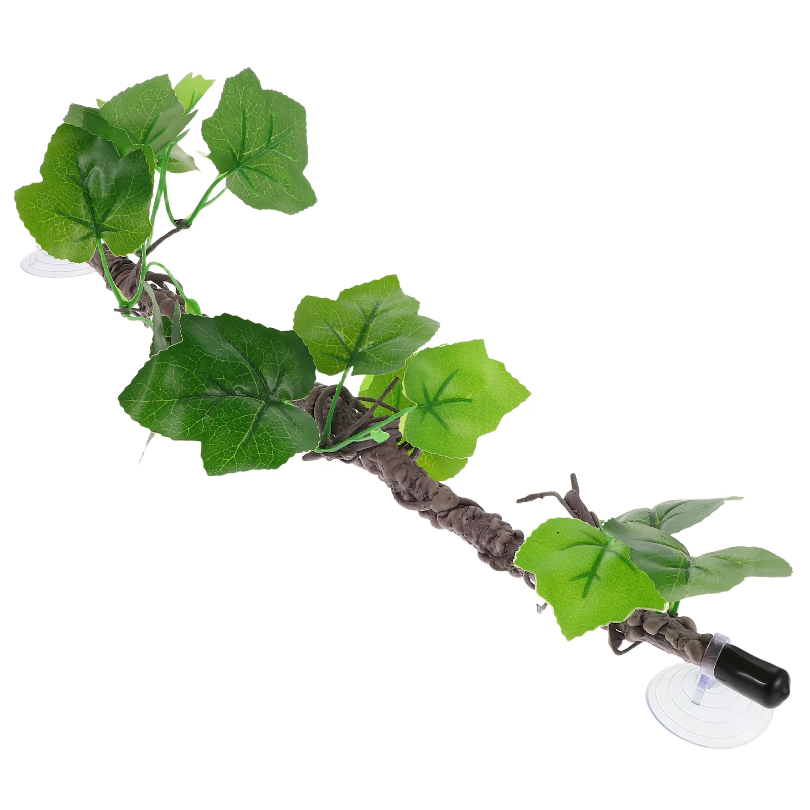 

Reptile Vine Bendable Climbing Branch Artificial Jungle Vines Terrarium Habitat Decor Fake Leaves for Snakes Bearded Dragons