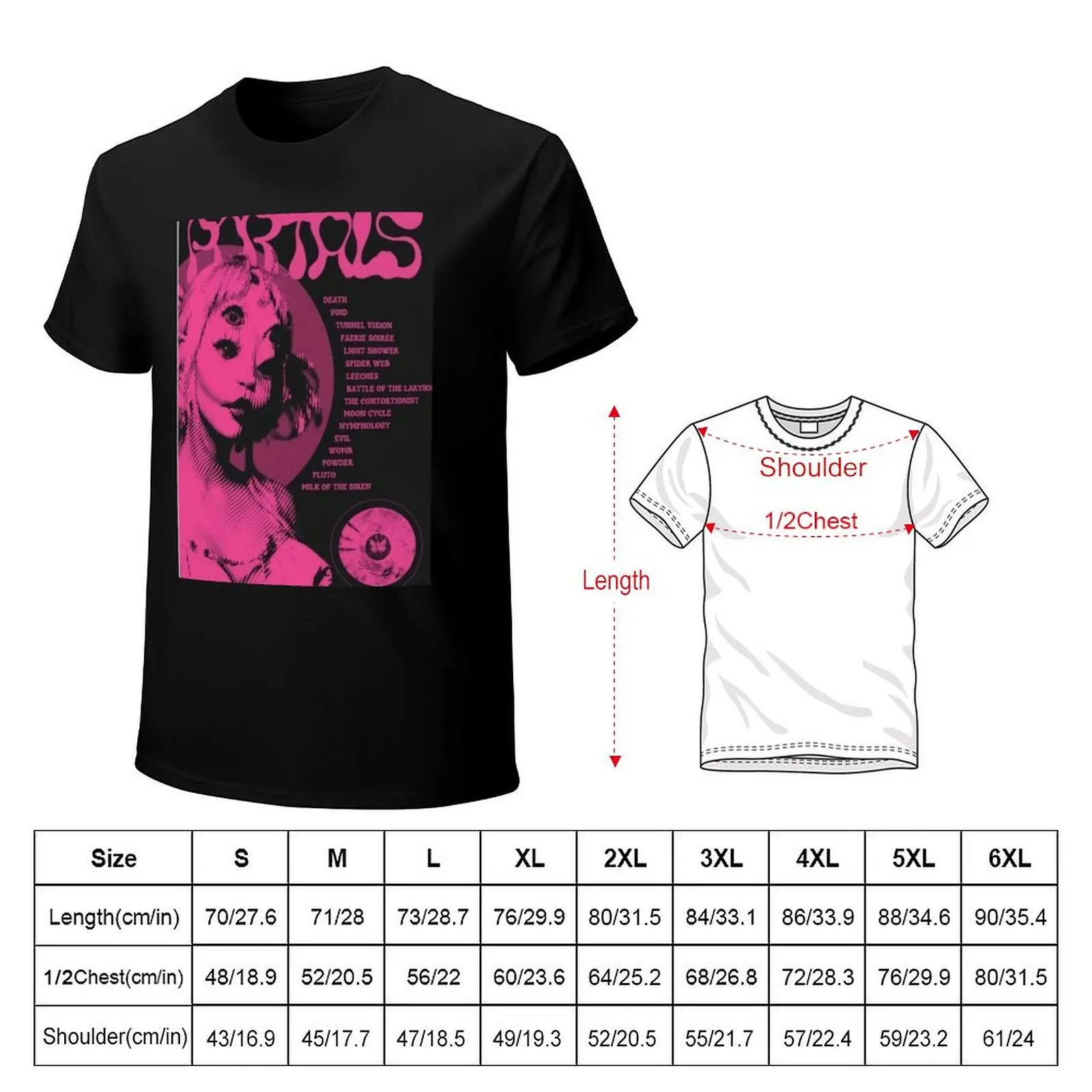 Melanie Martinez portals T-Shirt Basic Casual Short Sleeve Cotton Shirt