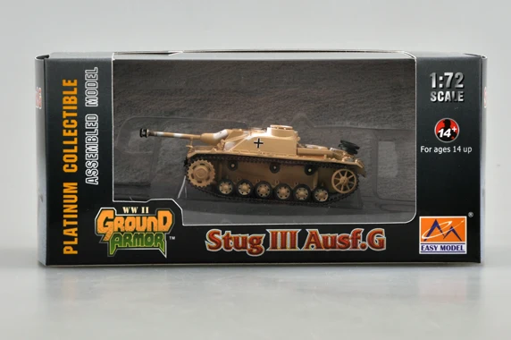 Easymodel 36155 1/72 Allemand StDPIII Ausf. G Russie 1944 Leges militaires Modèle en plastique précieux, Collection finie ou cadeau