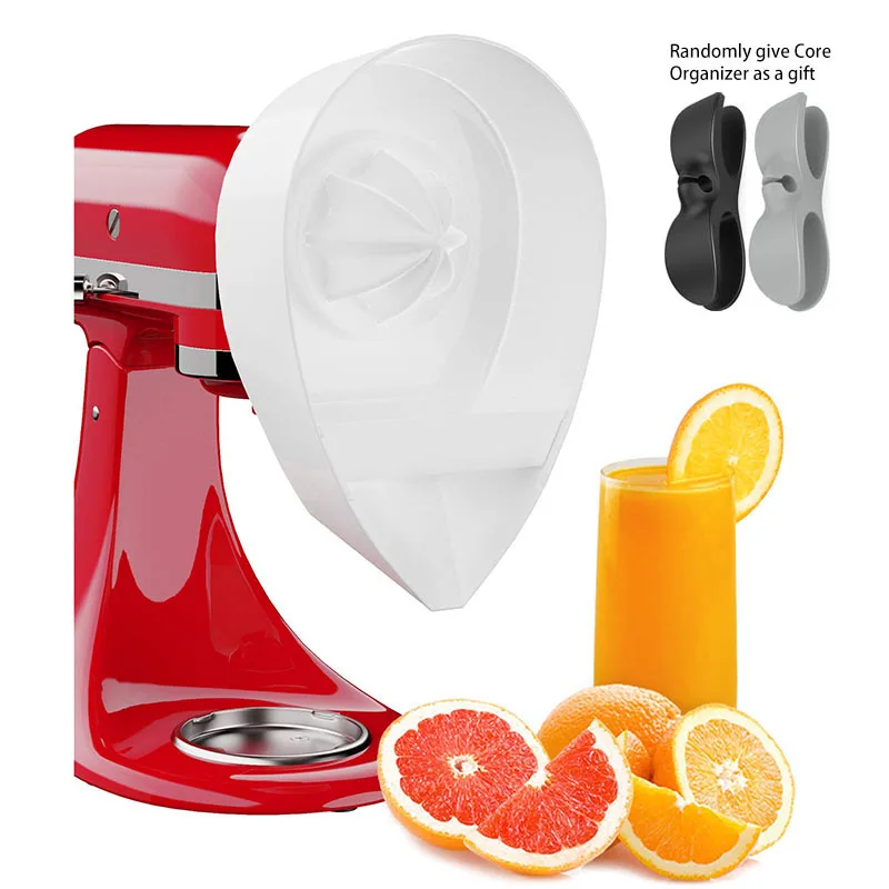 

Juice Extractor Kitchenaid Citrus Juicer Attachment with Strainer Basket Lemon Squeezer Slow Juicer Attachment for KitchenAid