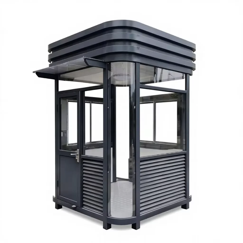 Commercial Shop Guard House News Stall Mobile Office Labor Room Sentry Box Booth Easy Assemble Eco-Friendliness