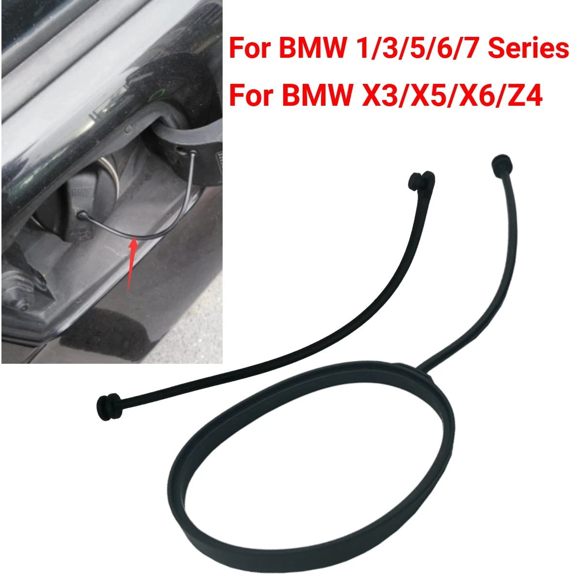 16117222391 Fuel Cap Tank Cover Petrol Diesel Line Cable Wire for BMW E87 E88 E46 E90 E91 E92 E93 E39 E60 E63 E64 E65 E66 X3 X5