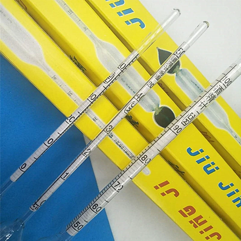 Hydrometer Tester Vintage Tools Alcoholmeter Alcohol Meter Wine Concentration Meter Hydrometer Alcohol Tools Drop Shipping