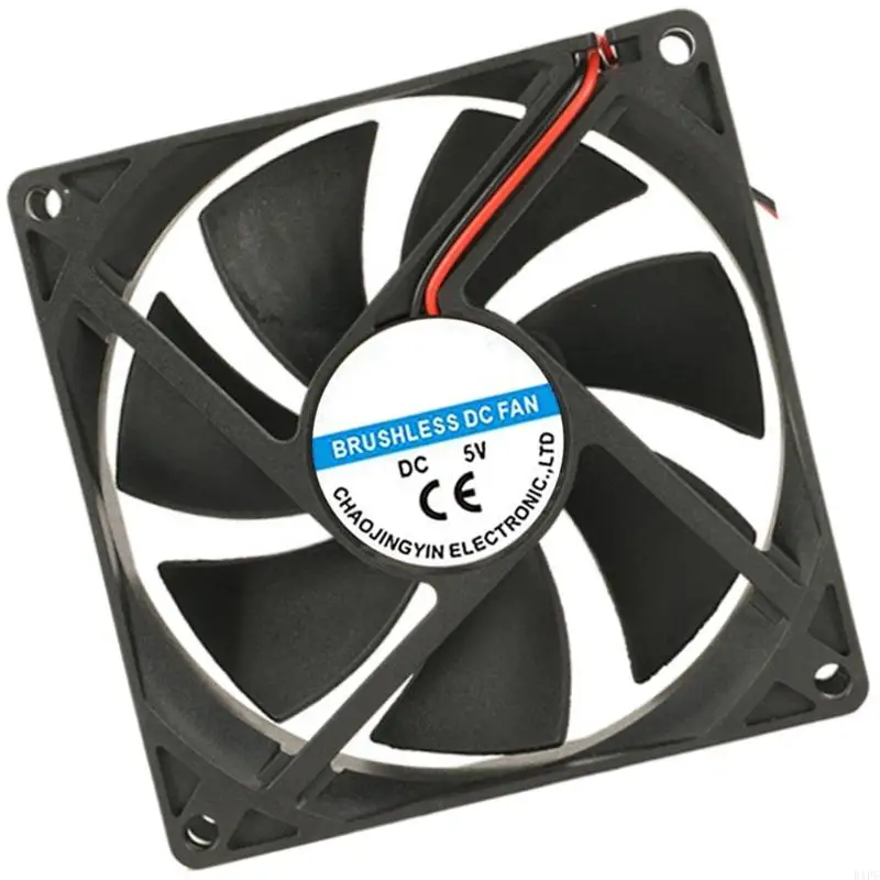 E1PF DC9225 Cooling Fan Low Noise Hydraulic Bearing Fan DC5/12/24V For PC CPU Server Printer Networking Equipments