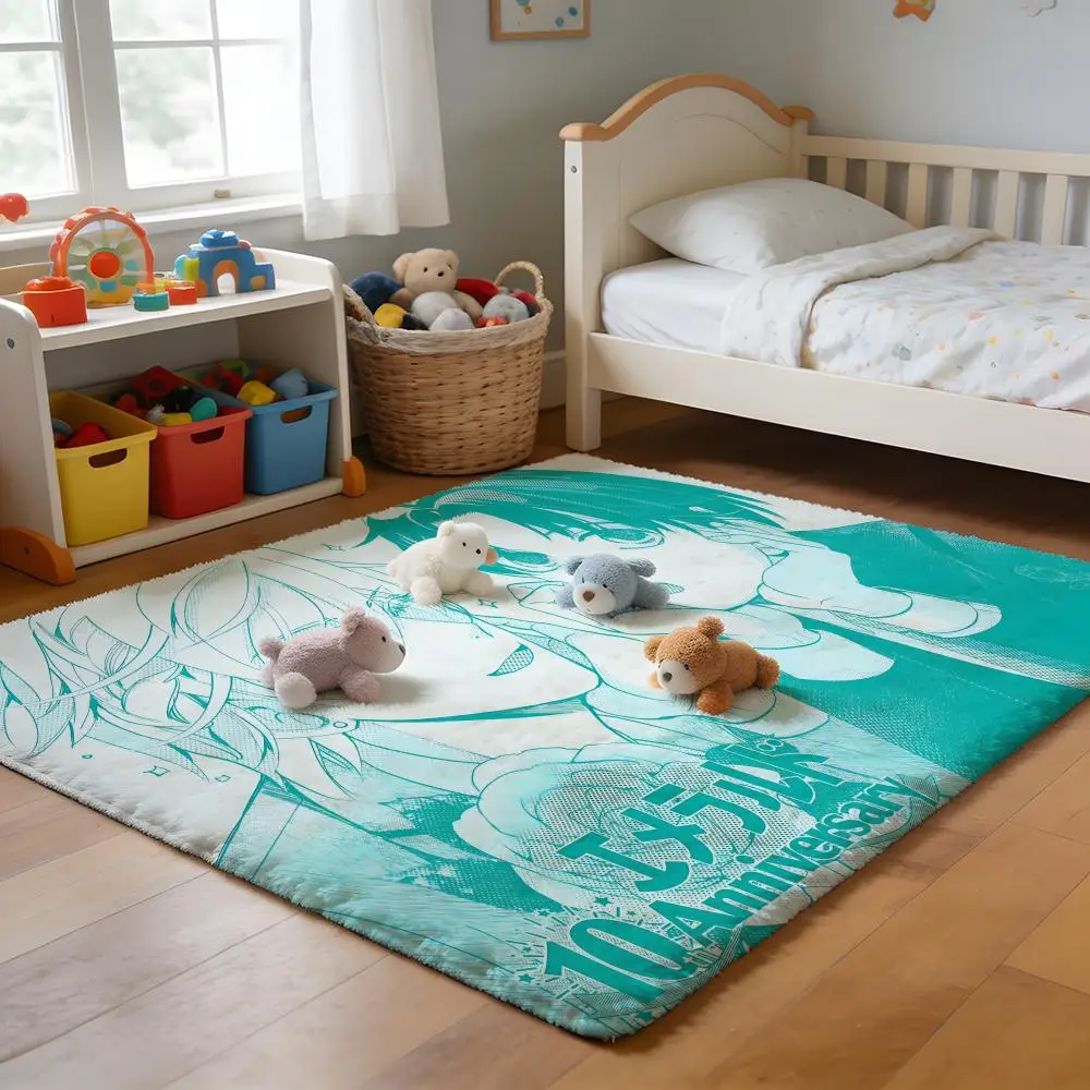 

Floor Mat Soft Flannel Rug Non-Slip Absorbent Mat for Bathroom Bedroom Home Decor Hot BL S-Sekai-ichi Hatsukoi