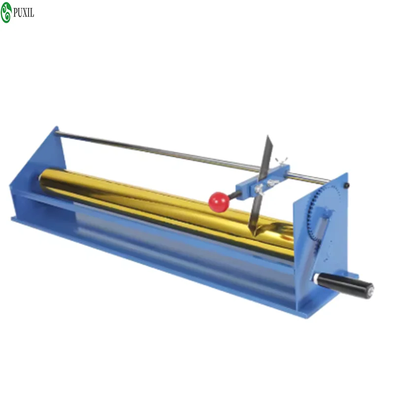 QG-8 manual hot stamping paper cutting machine, aluminum foil and gold paper slitting machine, ribbon slitting machine
