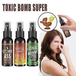 30ml Fart Gag Spray Prank Joke Plastic Liquid Fart Gag for Adults Kids Terrible Stinky Fart Spray Non Toxic Halloween Funny Toys