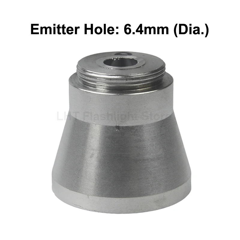 26mm (D) x 24.3mm (H) SMO Aluminum Reflector Flashlight DIY Lamp Cup
