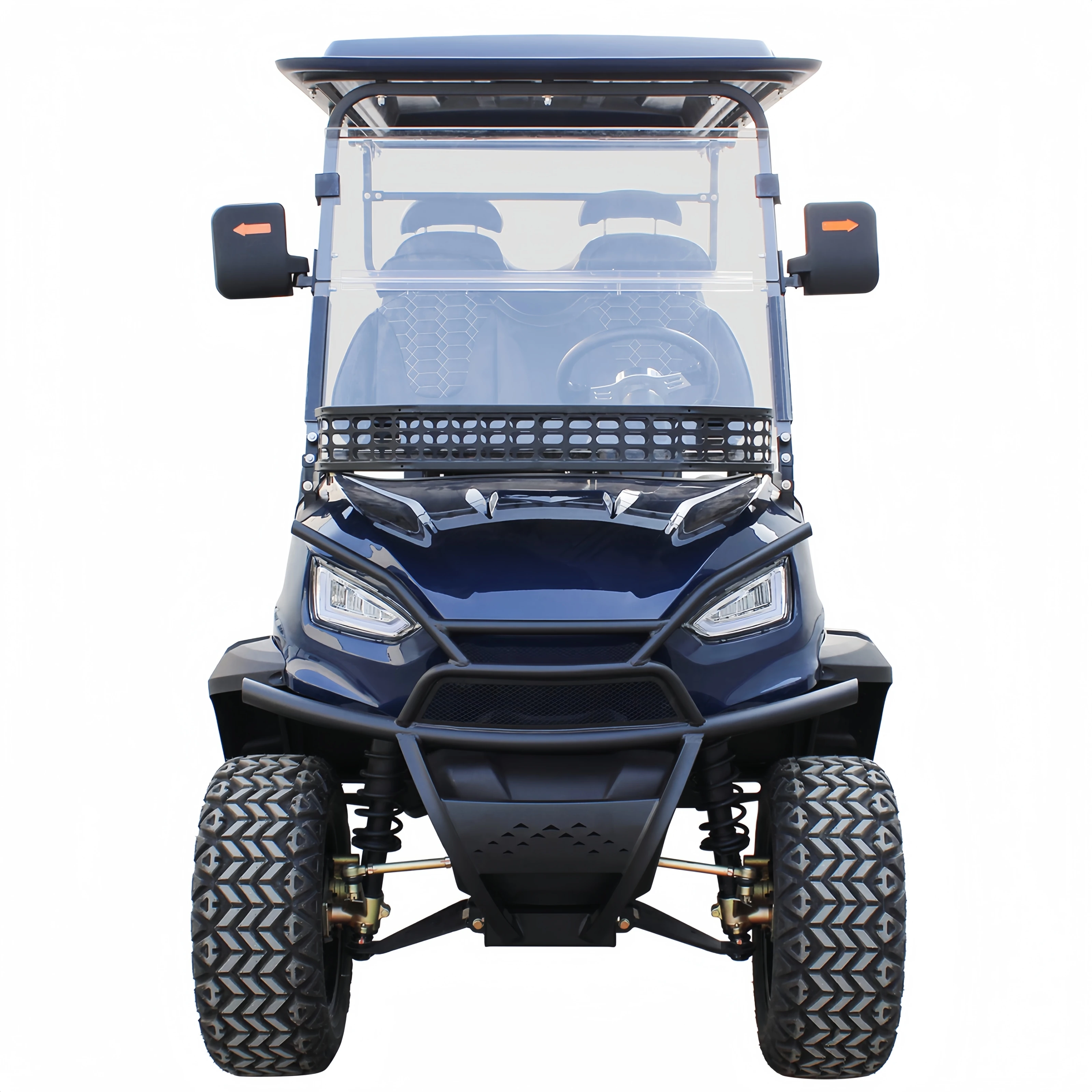 CE Certification Lithium Battery Operated 4 Seater 48V 60V Cool Electric Electric Mini Lifted off Road Golf Carts