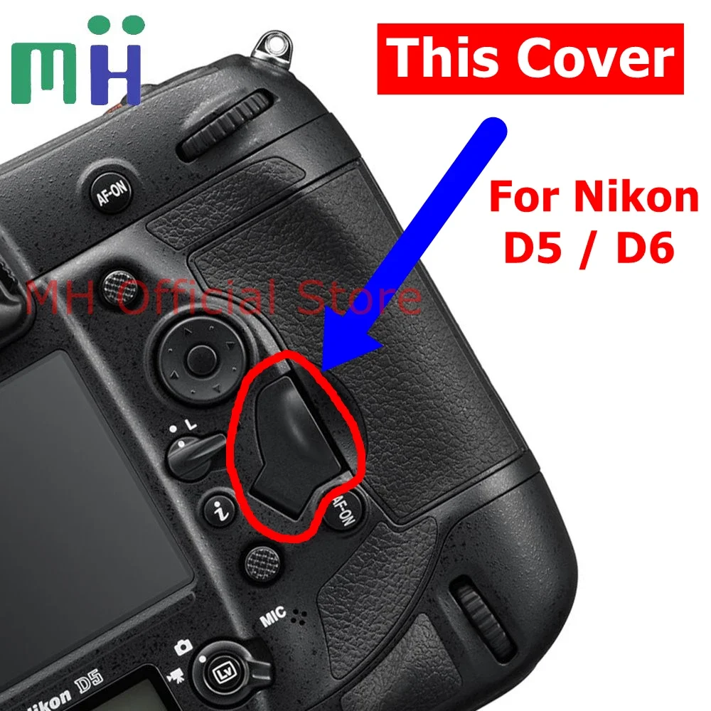 Оригинальная Новинка для Nikon D5 D6 медиа откидная крышка дверной блок памяти CF карта открытая камера Замена Ремонт Запасные части