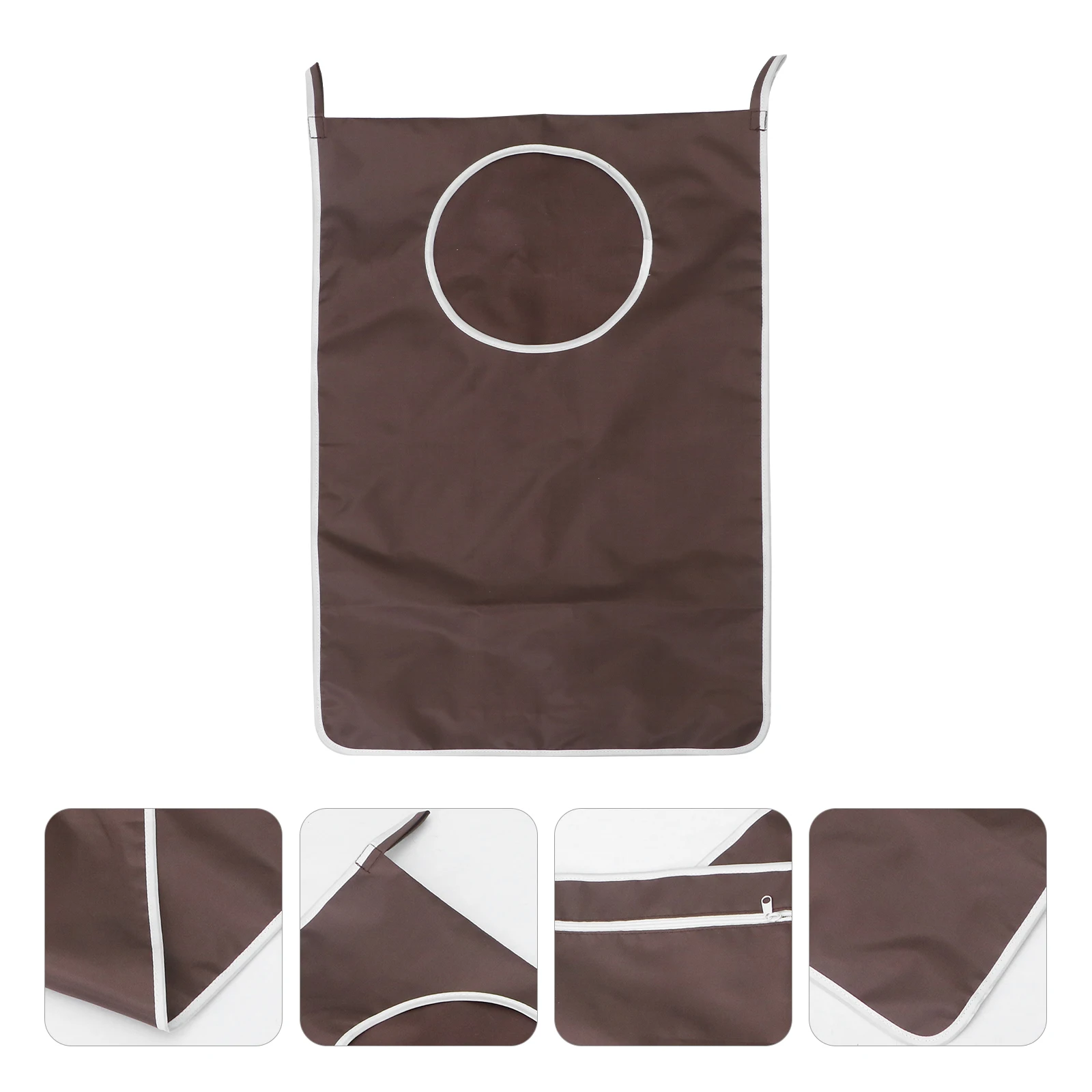 

75X54Cm Oxford Fabric Laundry Organizer Bag Tear Resistant Large Capacity Hanging Storage Hamper For Bedroom Dorm