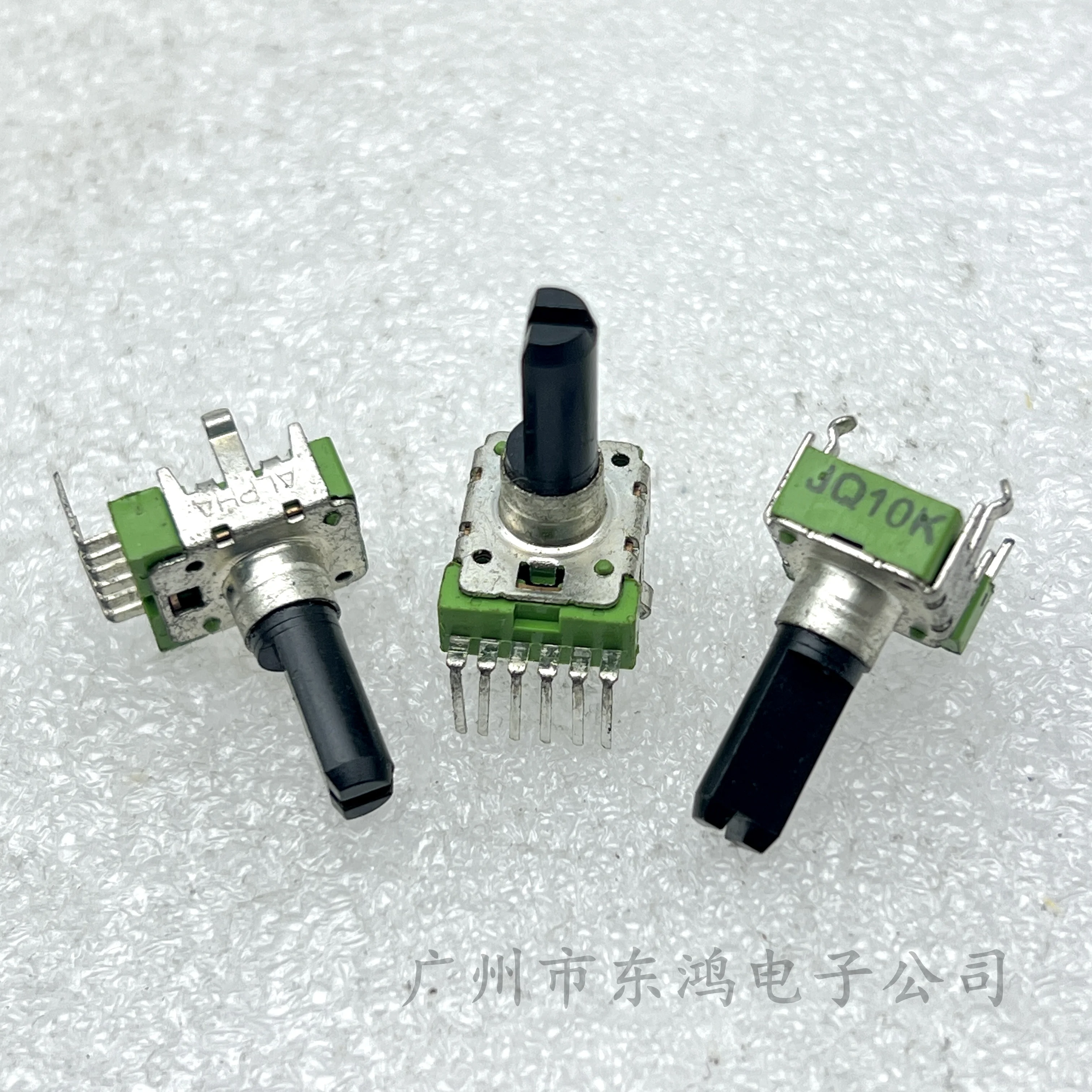1 PCS Taiwan ALPHA RK14potentiometer 6-pin Q10K with midpoint shaft length 18MM