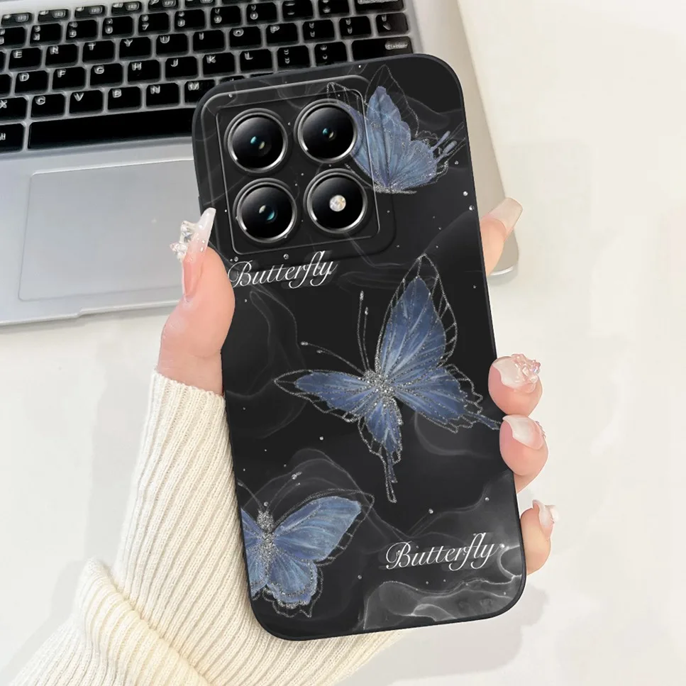 For Xiaomi 14T Case 14T Pro Bumper TPU Silicone Soft Shockproof Back Cover For Xiaomi 14T Pro Case Mi14T T14 Pro Funda Cartoon