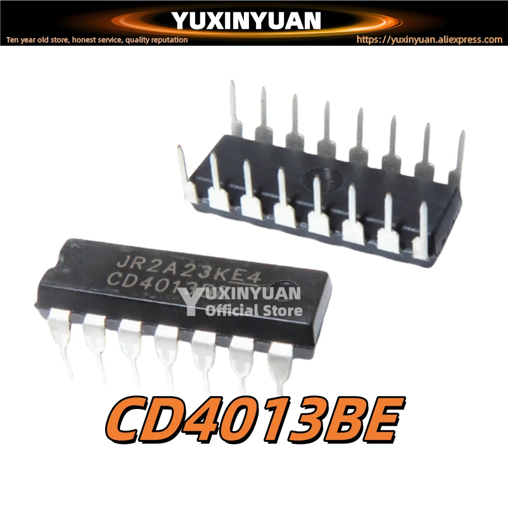CD4011BE DIP-14 CD4013BE CD4017BE CD4028BE CD4029BE CD4030BE CD4040BE CD4050BE New 20pcs/lot IC Chips in Stock100%Quality