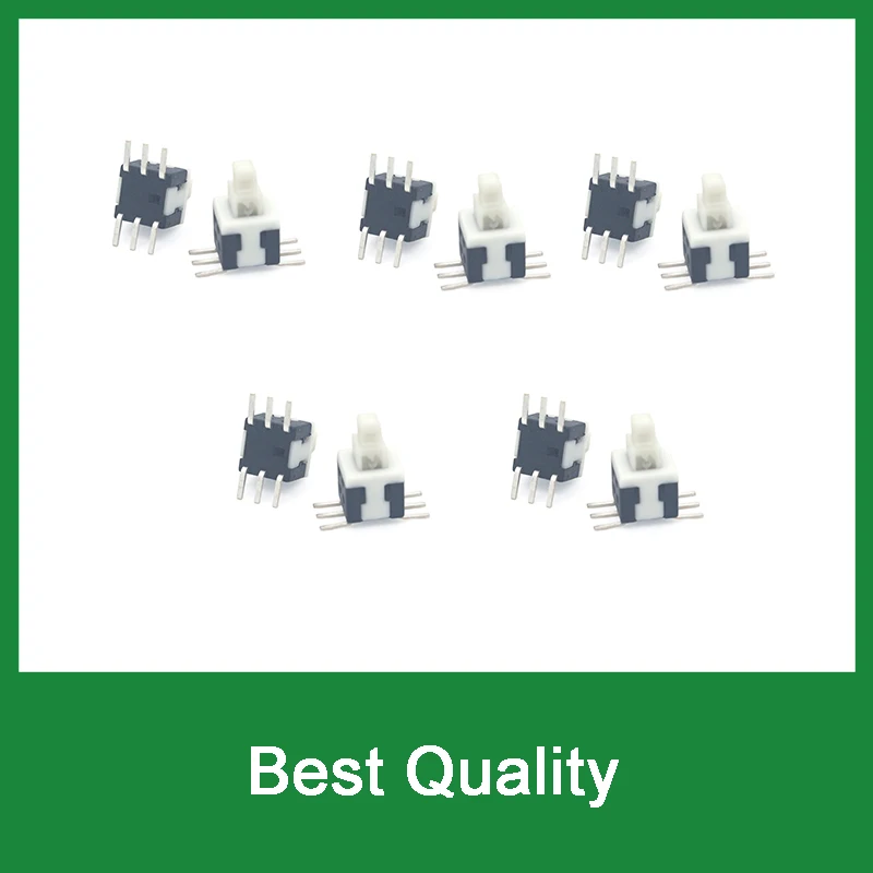 10Pcs 5.8x5.8MM Self Locking / UNlock Push Tactile Power Micro Switch 6 Pin Button Switches Micro Push Button Switches