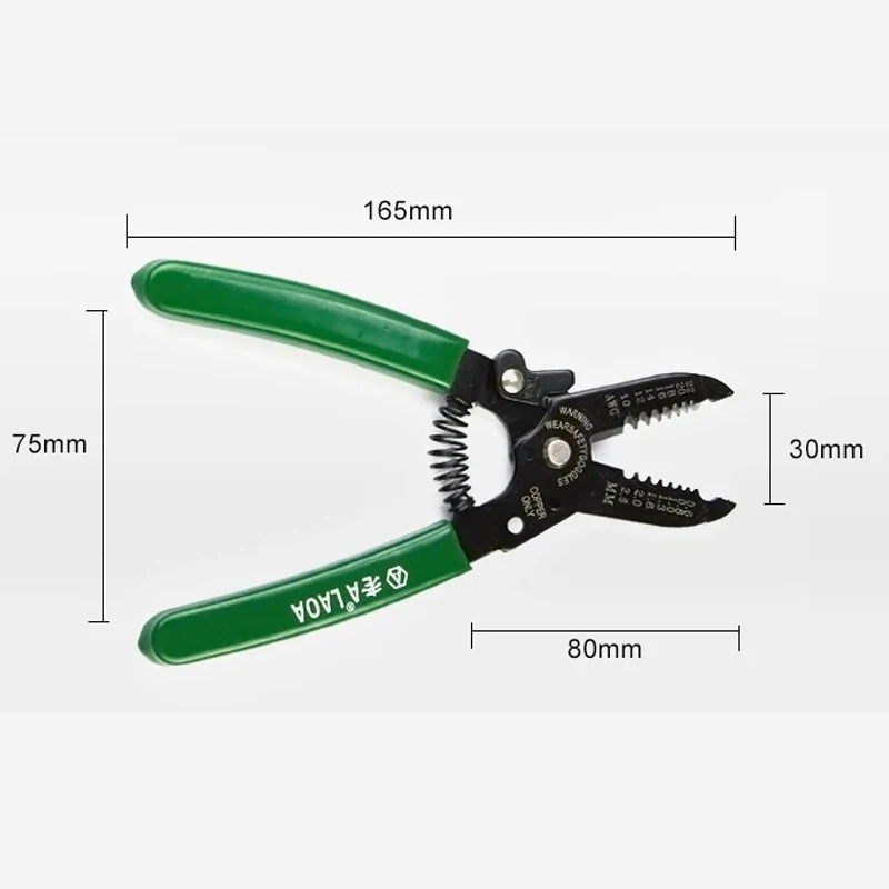 LAOA 7inch Wire Stripping Pliers Multifunction Cable Stripping Tools Portable Electricians Pliers