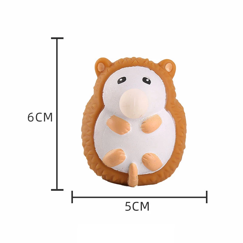 Miękka zabawka TPR Zwierzątko Śliczny Piłka Antystresowa Jeż Kaczka Ściskana Lalka Uspokajająca Zabawki Miękka Lepka Zabawka Antystresowa do Wydychania Baniek Prezent