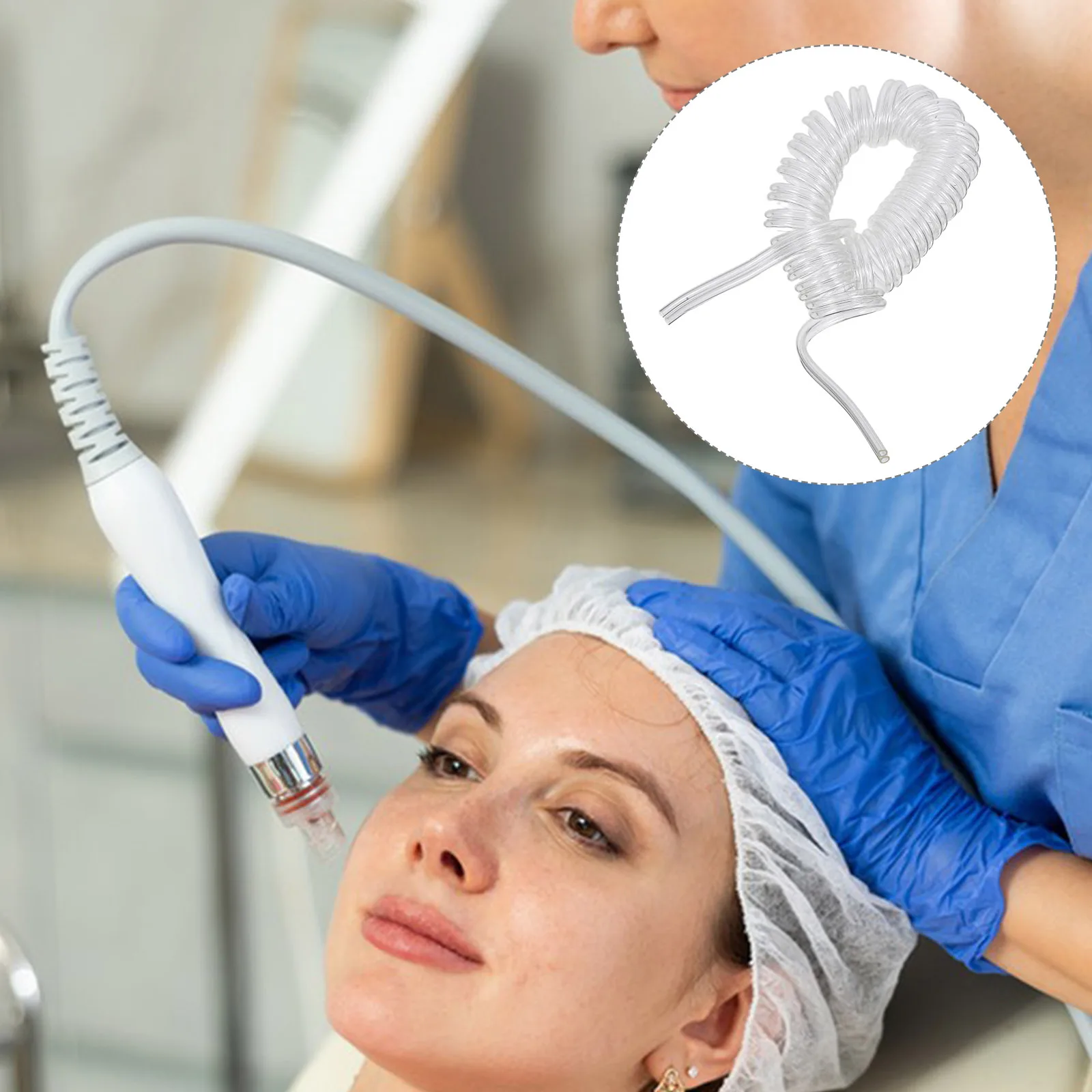 

Hydro Facial Machine Hose Replacement Pen Tubes Silicone Cleansing Device Tubes Accessories Enhanced Stability Precision