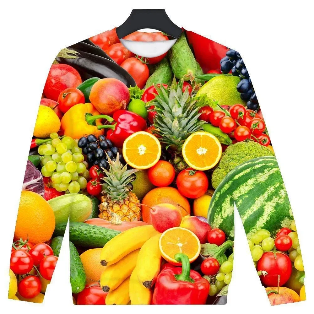 New 3D Printing  cherry Fashion Men Women Tracksuits Crewneck Hip Hop Sweater Plus Size S-7XL Harajuku  Seasons Casual